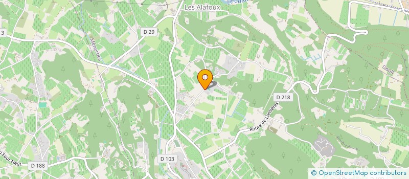 localisation de l'entreprise MJPHART  MENERBES