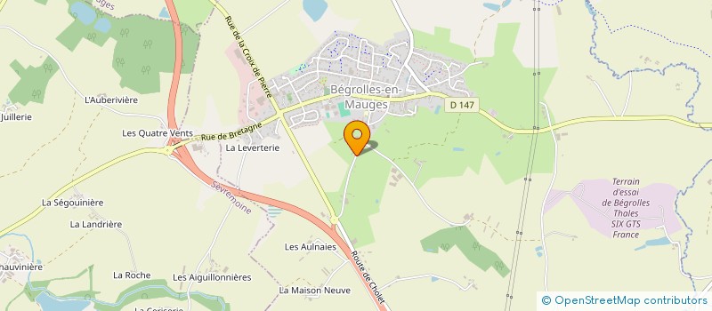 localisation de l'entreprise MJPL à BEGROLLES-EN-MAUGES