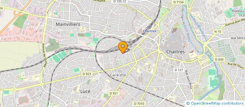 localisation de l'entreprise MJPR à CHARTRES