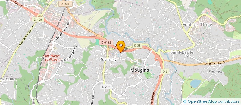 localisation de l'entreprise MJPTS COMPANY à MOUGINS