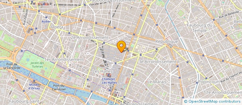 localisation de l'entreprise MJR ASSOCIES à PARIS