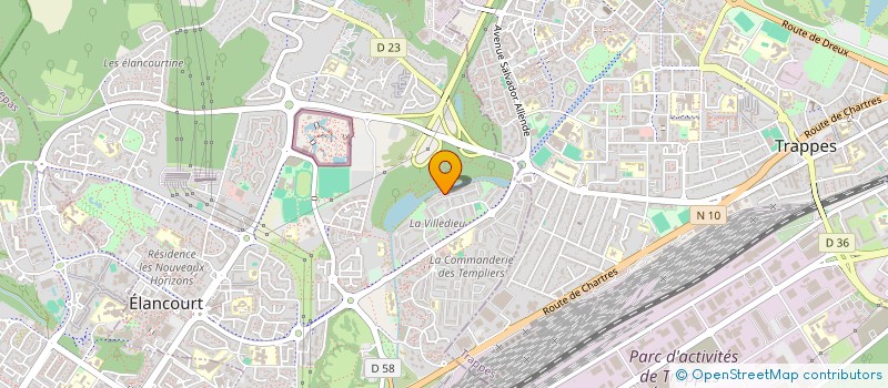 localisation de l'entreprise MJRM GROUPE  ELANCOURT