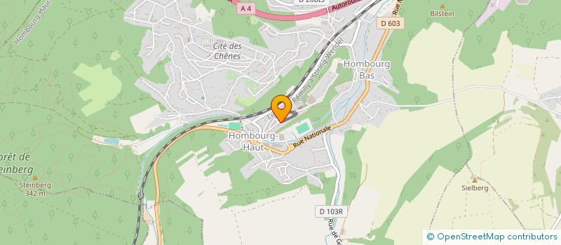 localisation de l'entreprise MJS à HOMBOURG-HAUT