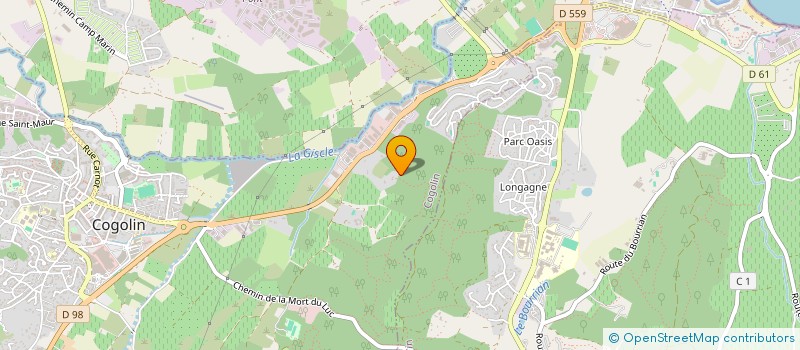 localisation de l'entreprise MJS à COGOLIN