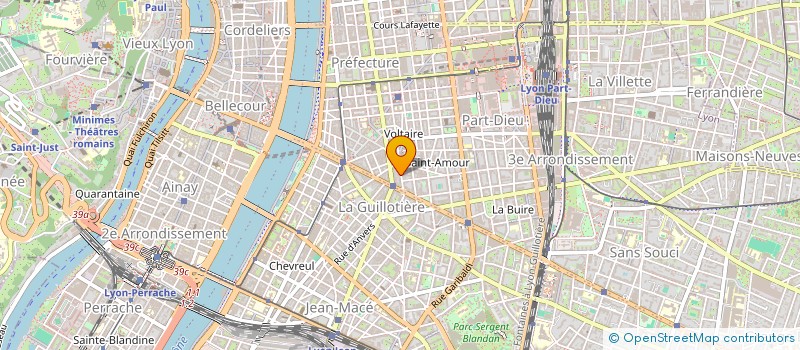 localisation de l'entreprise MJS  LYON