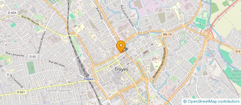 localisation de l'entreprise MJS à TROYES