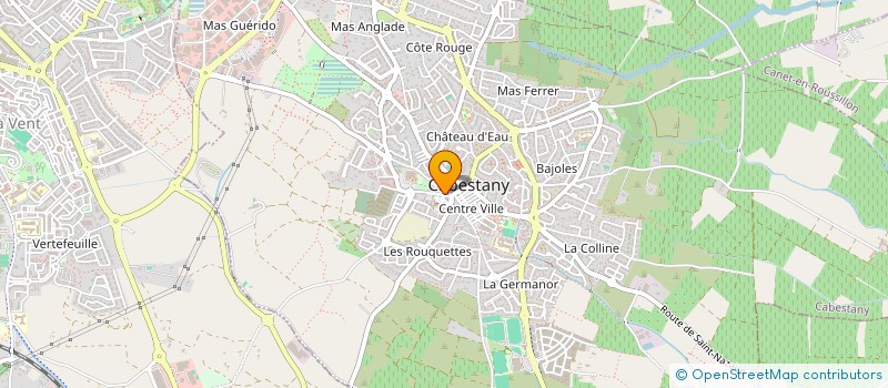 localisation de l'entreprise MJS IMMO  CABESTANY