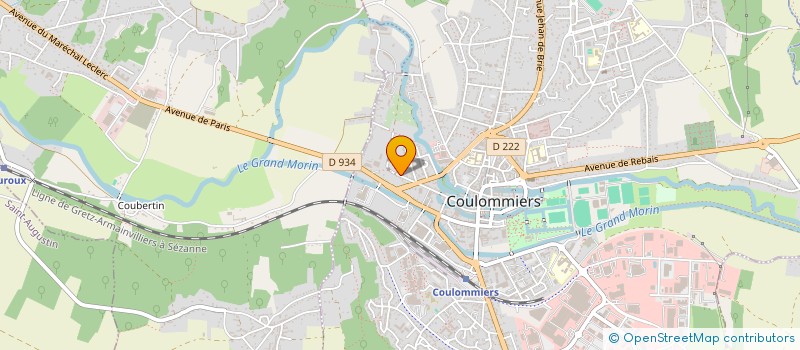 localisation de l'entreprise MJS IMMO à COULOMMIERS