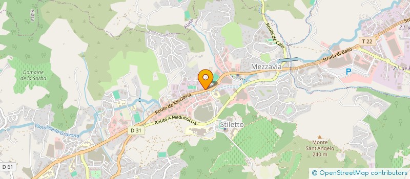 localisation de l'entreprise MJS INVEST à AJACCIO