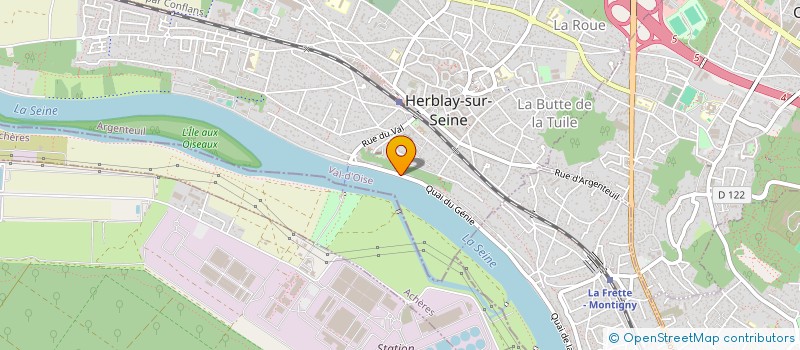 localisation de l'entreprise MJS INVEST  HERBLAY-SUR-SEINE