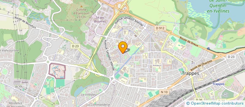 localisation de l'entreprise MJS LOCATION à TRAPPES