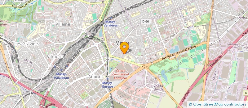 localisation de l'entreprise MJSF HOLDING à MASSY