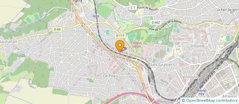 localisation de l'entreprise MJSF MORSANG  IGNY