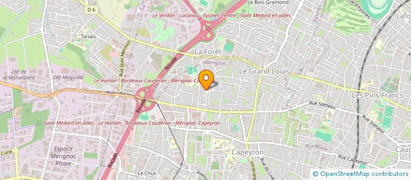 localisation de l'entreprise MJSMART INVEST  LE HAILLAN