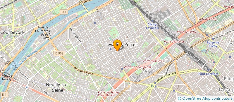 localisation de l'entreprise MJSP à LEVALLOIS-PERRET