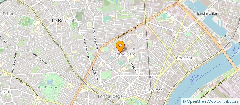 localisation de l'entreprise MJT à BORDEAUX