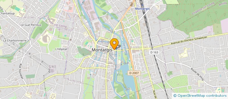 localisation de l'entreprise MJT à MONTARGIS