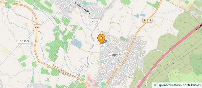 localisation de l'entreprise MJTW  GIGEAN