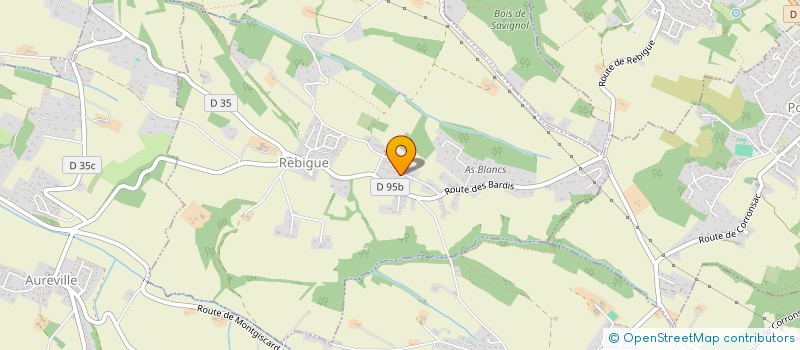 localisation de l'entreprise MJV DEVELOPPEMENT  REBIGUE