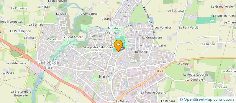localisation de l'entreprise MJV RHUYS  PACE