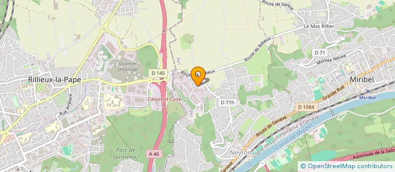 localisation de l'entreprise MJVD  NEYRON