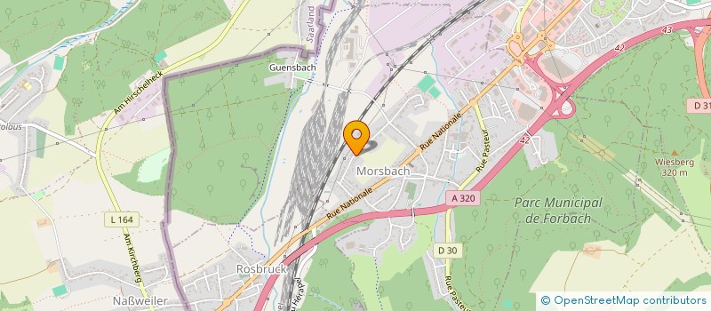 localisation de l'entreprise MJVF  MORSBACH