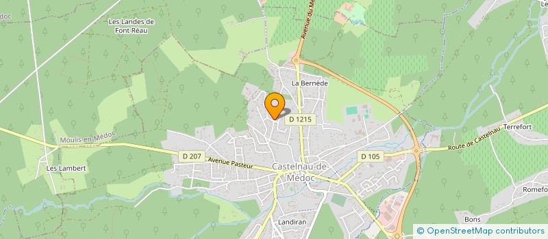 localisation de l'entreprise MJVG.GARCIA  CASTELNAU-DE-MEDOC