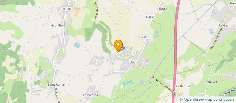 localisation de l'entreprise MJVS INVESTISSEMENT  BIOL