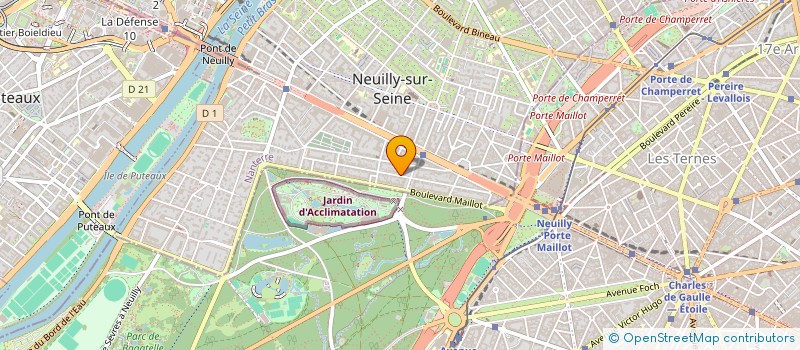 localisation de l'entreprise MJW GESTION à NEUILLY-SUR-SEINE