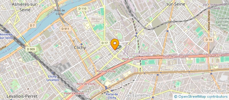 localisation de l'entreprise MJY HOLDING  CLICHY