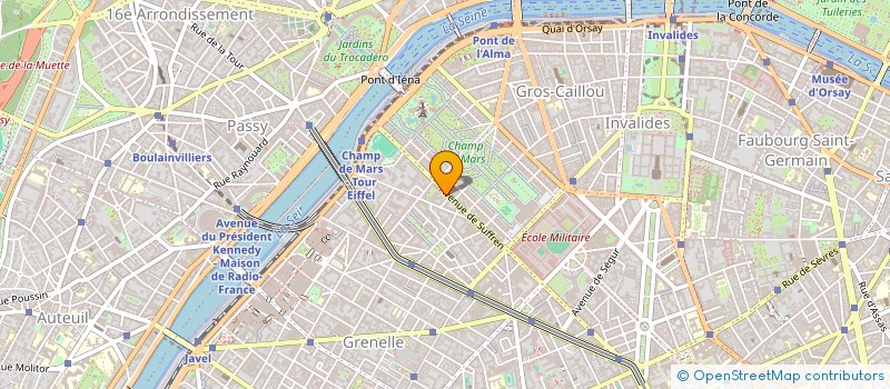 localisation de l'entreprise MJZ à SURESNES
