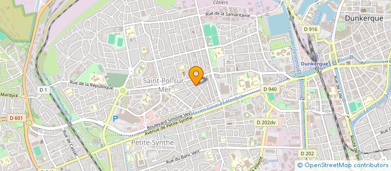 localisation de l'entreprise MJZ POPIEUL  BRAY-DUNES