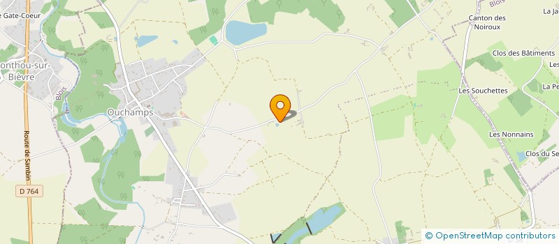 localisation de l'entreprise MK 100  LE CONTROIS-EN-SOLOGNE