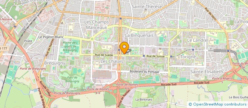 localisation de l'entreprise MK 1000  RENNES