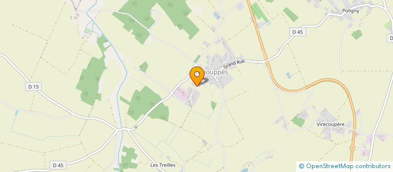 localisation de l'entreprise MK à SAINT-MARTIN-LA-PALLU