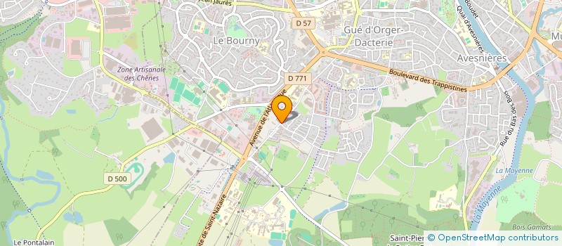localisation de l'entreprise MK à LAVAL