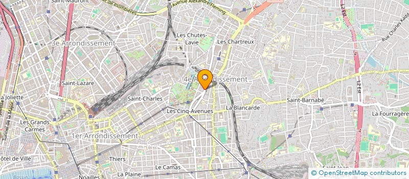 localisation de l'entreprise MK à MARSEILLE