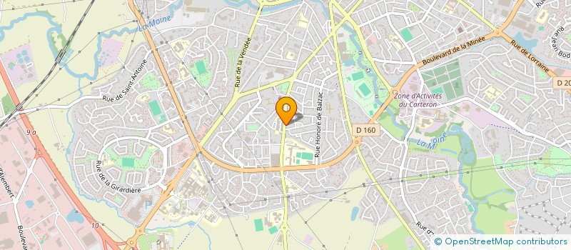 localisation de l'entreprise MK à CHOLET
