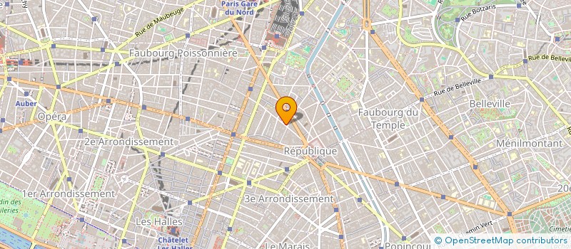 localisation de l'entreprise MK à PARIS