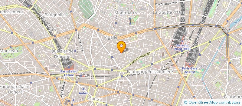 localisation de l'entreprise MK  PARIS