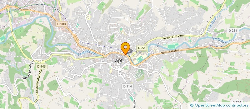 localisation de l'entreprise MK à APT