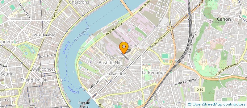 localisation de l'entreprise MK  BORDEAUX