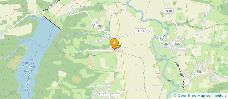 localisation de l'entreprise MK  MOULEDOUS