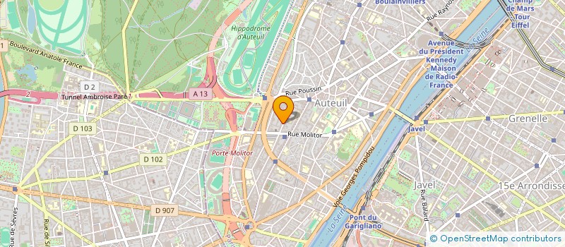 localisation de l'entreprise MK ADVISORY  PARIS