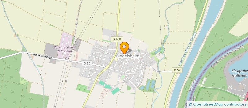 localisation de l'entreprise MK AGENCEMENT à BLODELSHEIM