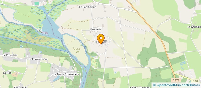 localisation de l'entreprise MK ASSUR  BAINS-SUR-OUST