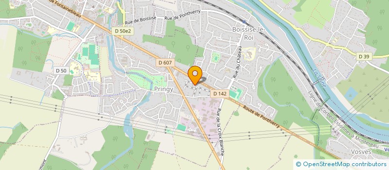 localisation de l'entreprise MK AUTO  PRINGY