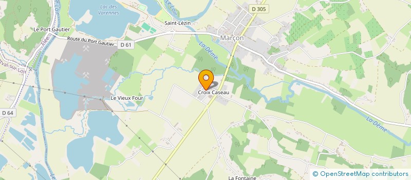 localisation de l'entreprise MK AUTO  MARCON