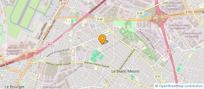 localisation de l'entreprise MK AUTOS à LE BLANC-MESNIL