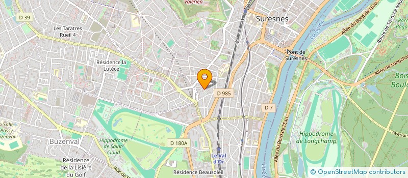 localisation de l'entreprise MK AUTOS à SURESNES
